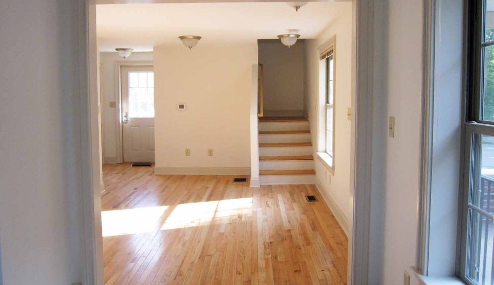Chamberlain Heights renovated living area